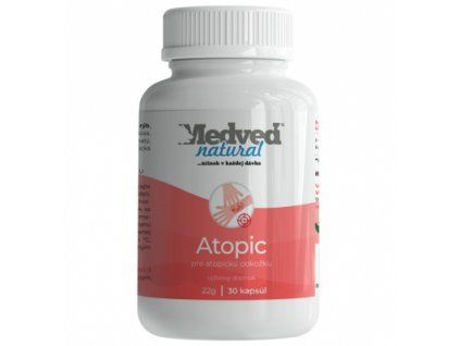 Medvěd natural Atopic 30 kapslí