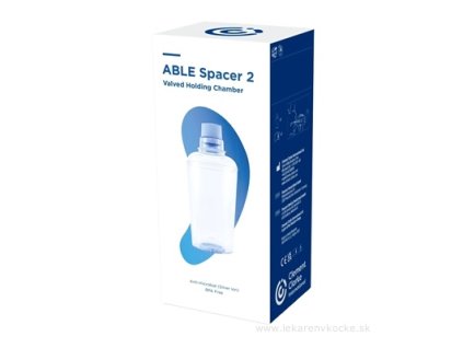ABLE SPACER 2 Nadstavec inhalačný s ventilom 1 ks
