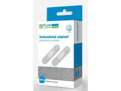 PLUS LÉKÁRNA Náplast voděodolná 20 ks