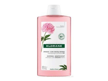 KLORANE ŠAMPON s BIO pivonií 400 ml
