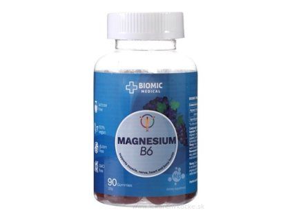 BIOMIC Magnesium + vitamín B6