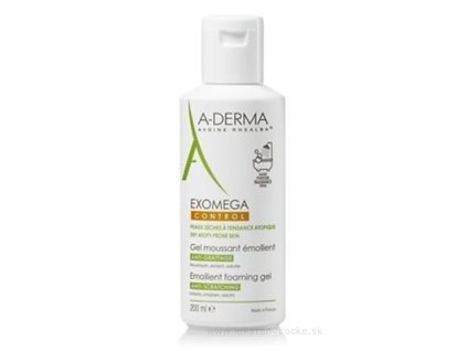 A-DERMA EXOMEGA CONTROL GEL MOUSSANT ÉMOLLIENT 200 ml