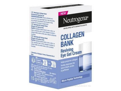 Neutrogena Collagen Bank Reviving Eye Gel Cream – očný gélový krém 15 ml