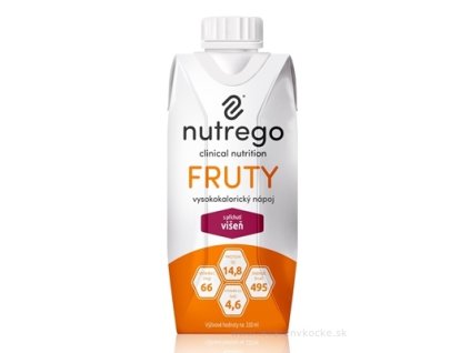 Nutrego FRUTY s príchuťou višňa 330 ml