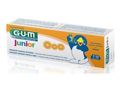 GUM zubná pasta Junior 1 ks