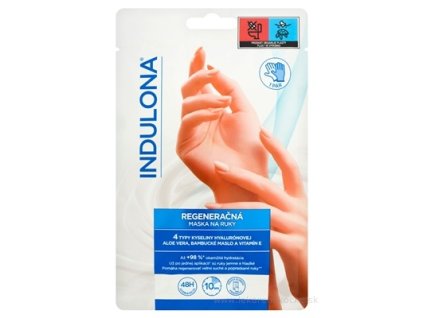 INDULONA Regeneračná maska na ruky – rukavice, 1 pár