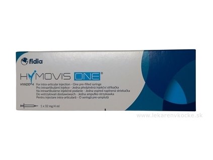Hymovis ONE HYADD 4 intraartikulárny hydrogélový roztok 32 mg/4 ml – predplnená striekačka, balenie 1×4 ml