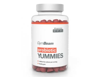 GymBeam Probiotika Yummies 60 kapsúl
