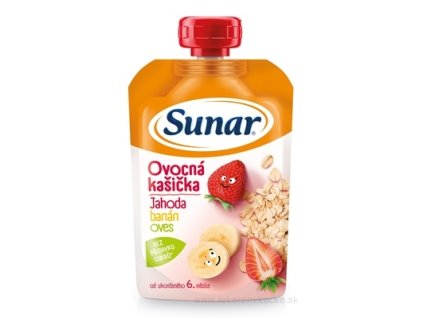 Sunar Ovocná kašička 120 g