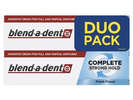 BLEND-A-DENT ORIGINAL 2×47 g, fixačný krém