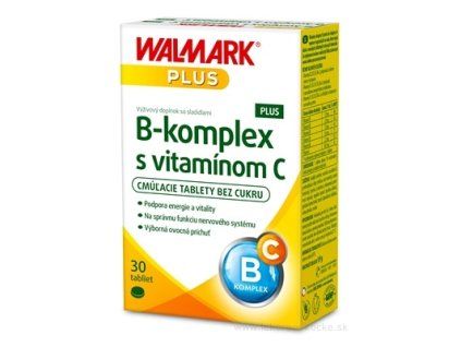 WALMARK B-komplex PLUS s vitamínem C 30 ks