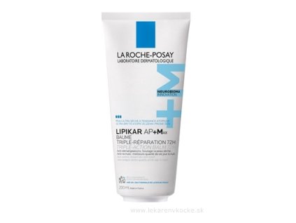 La Roche-Posay Lipikar Baume AP+M – Balzam s trojitým účinkom na veľmi suchú pokožku 200 ml