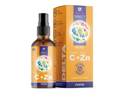 DELTA DIRECT Vitamín C + Zn 100 ml