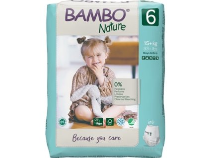 BAMBO PANTS 6 (15+ kg) 18 ks