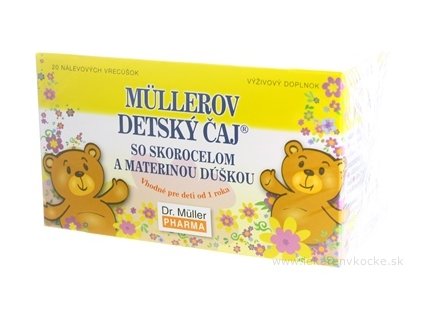 Müllerov DETSKÝ ČAJ 20x1,5 g