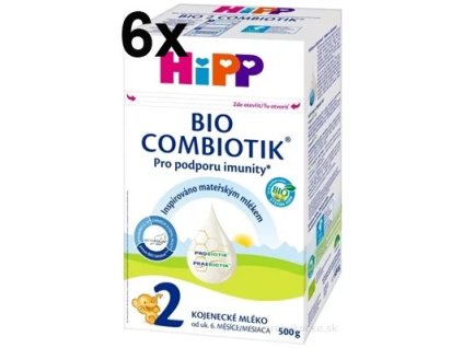 HiPP 2 BIO Combiotik 6x500 g