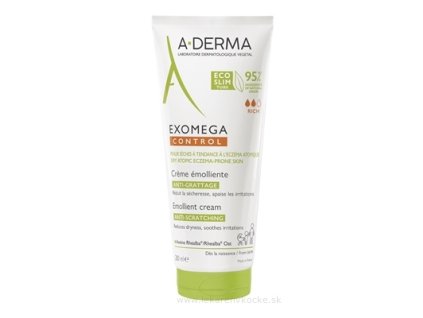 A-DERMA EXOMEGA CONTROL Emolienčný KRÉM 200 ml