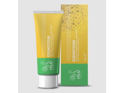 INA - Krém na Psoriázu, Ekzémy a Podráždenú pokožku - s Ľubovníkom, Harmančekom a Propolisom