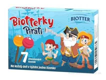 Biotterky Piráti 7 ks