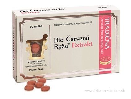 Bio-Červená Rýže Extrakt 90 ks