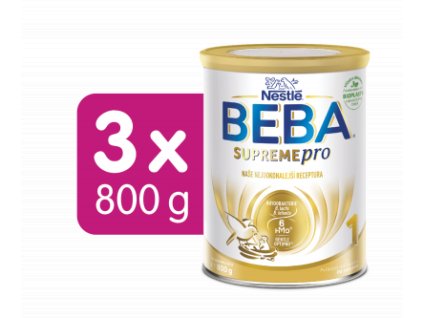 BEBA SUPREMEpro 1, 6 HMO, 3x800 g