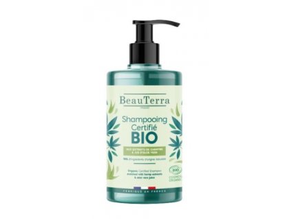 Beauterra organický šampón BIO Aloe vera a konope 750 ml