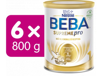 BEBA SUPREMEpro 1, 6 HMO, 6x800 g
