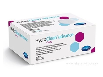 HydroClean advance Cavity vankúšik na rany 10 ks