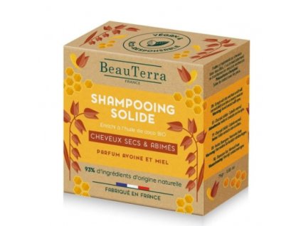 Beauterra Tuhý šampón - Suché a poškodené vlasy - 75g