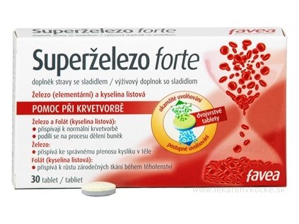 favea Superželezo forte 30 ks