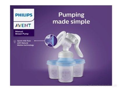 Philips Avent SCF430/13 manuálna a VIA s VIA systémom