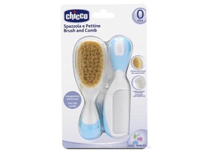 CHICCO Hrebeň a kefa 1 set