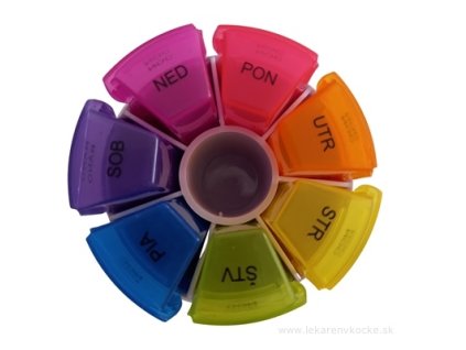 DEPAN Cube Týždenný dávkovač liekov 1 ks