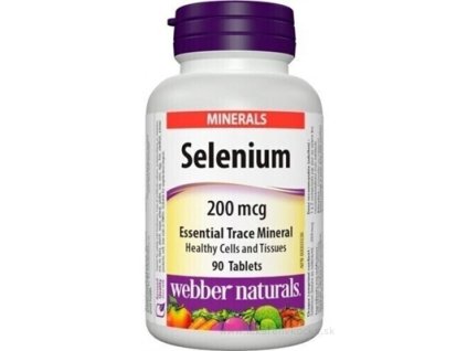Webber Naturals Selén 200 mcg 90 ks