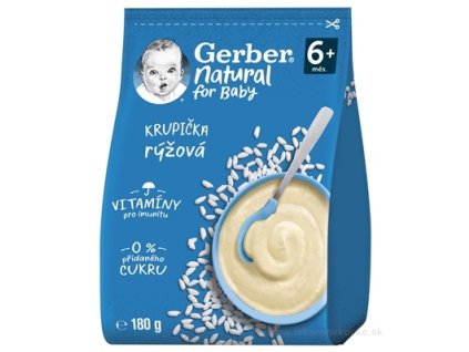 Gerber Natural Ryžová KRUPIČKA 180 g