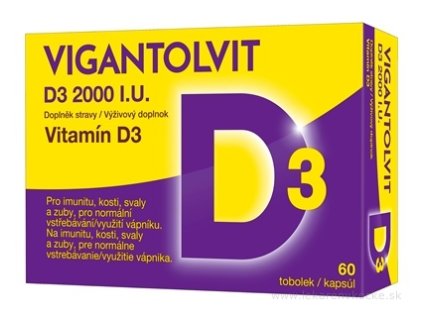 VIGANTOLVIT D3 2000 IU 60 ks