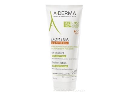 A-DERMA EXOMEGA CONTROL Emolienčné MLIEKO 200 ml