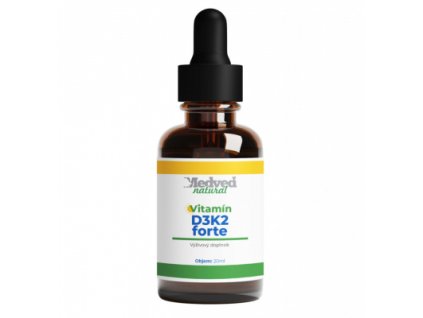 Medveď natural Vitamín D3K2 forte 20 ml