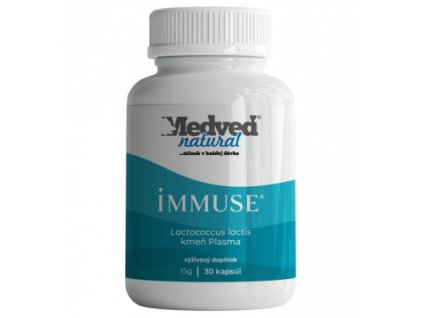 Medveď natural IMMUSE 30 softgel kapsúl