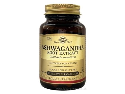Solgar Ashwagandha kapsuly 60 ks