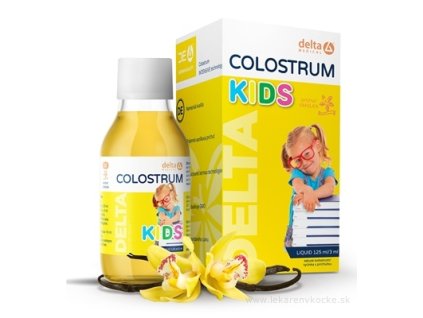 DELTA COLOSTRUM KIDS Vanilka 125 ml