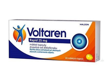 Voltaren Rapid 25 mg 20 ks