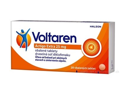 Voltaren Actigo Extra 25 mg 20 ks