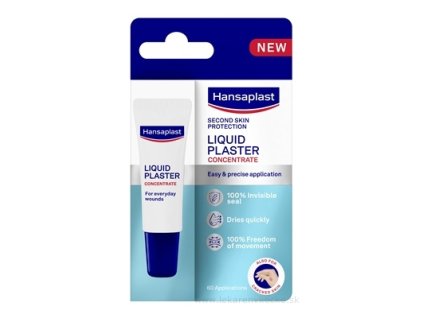 Hansaplast Tekutá náplasť – Liquid Plaster Concentrate 10 ml