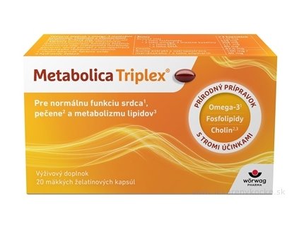 Metabolica Triplex cps mol, 20 kapsúl