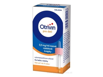Otrivin pre deti 0,5 mg/ml 10 ml