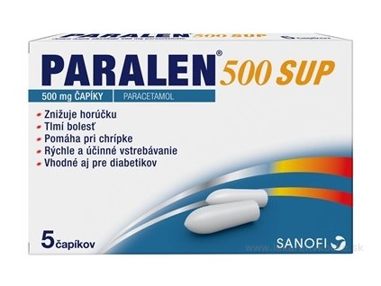 PARALEN 500 SUP 5 ks