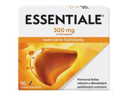 Essentiale 300 mg – podpora regenerácie pečene, 90 kapsúl