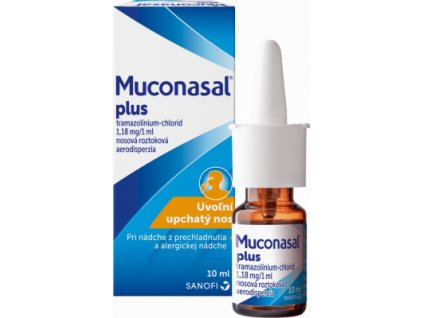 Muconasal Plus nosný sprej 10 ml