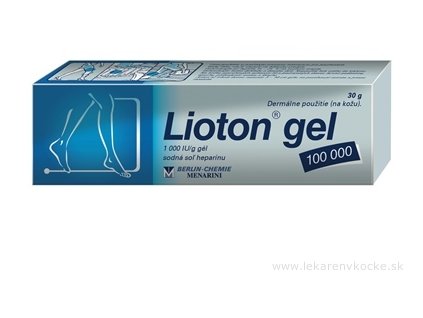 Lioton gel 100 000 30 g